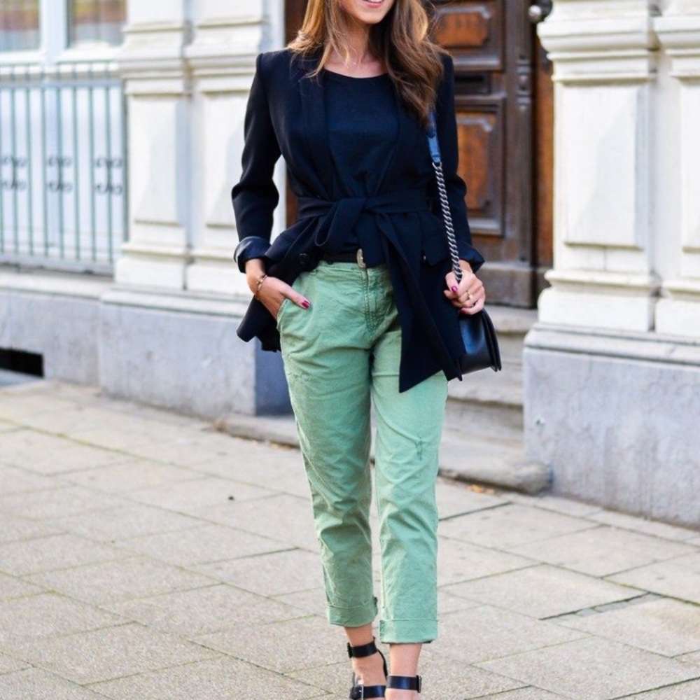 Zara Woman Chinos Pants S